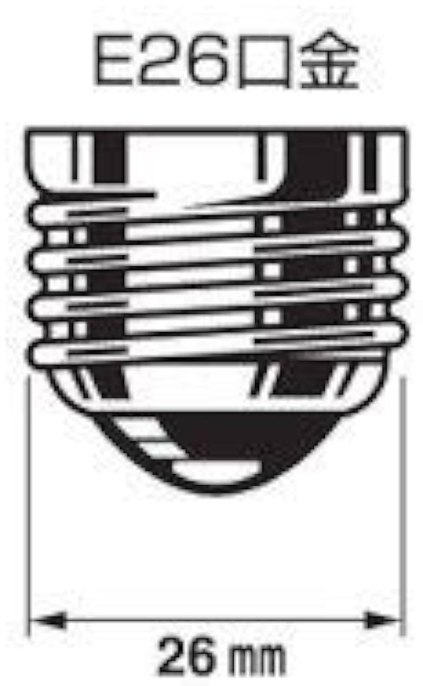 Amazon | パナソニック 長寿命シリカ電球 100V 60W E26口金 LW100V54WL